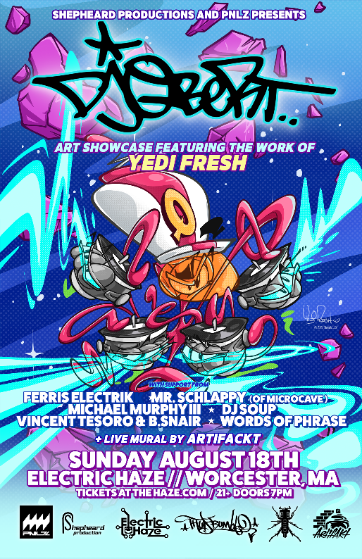 DJ-Qbert W/Art Showcase ft Yedi Fresh
